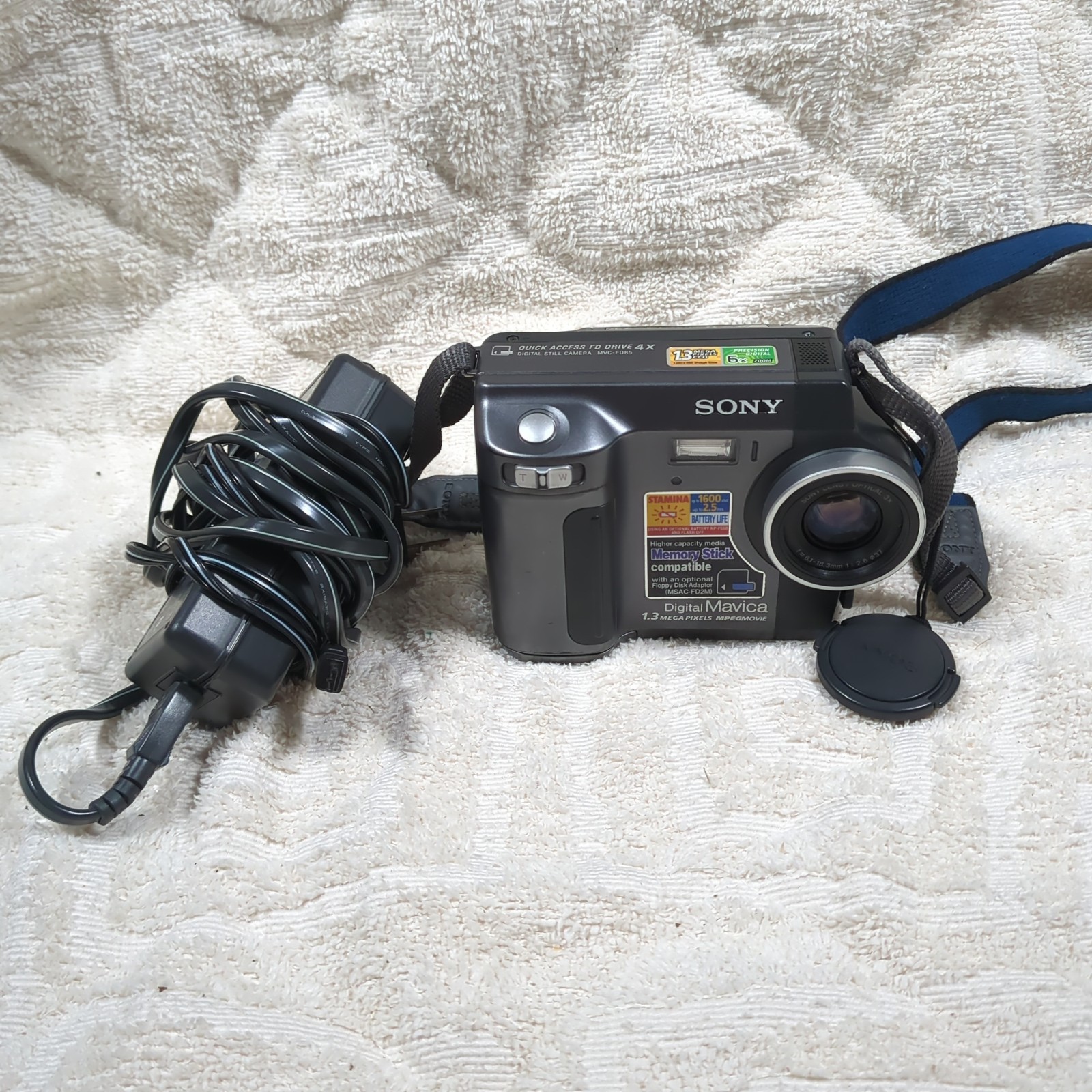 Sony Mavica MVC-FD85 1.3MP Digital Camera – Black READ
