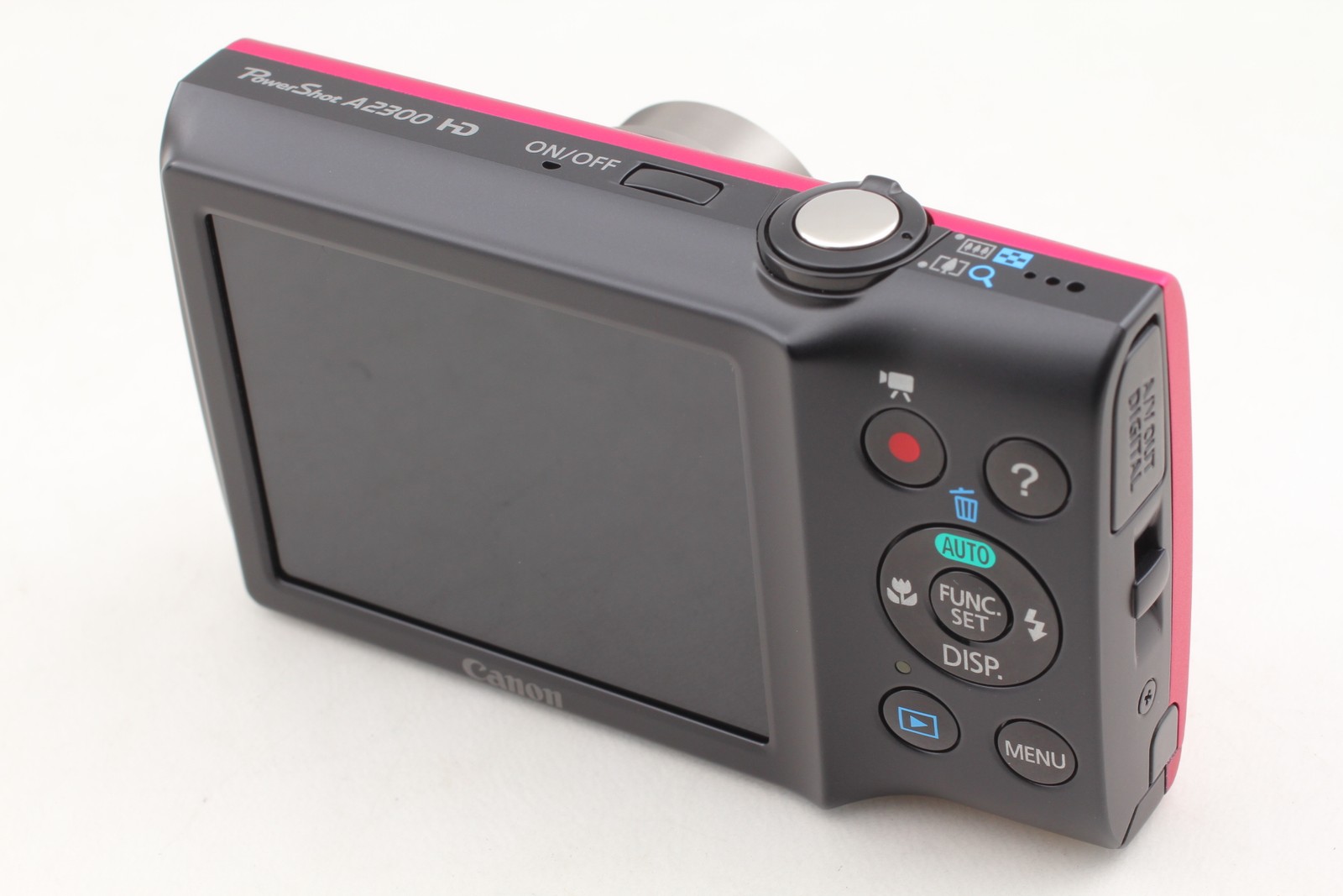 [Top MINT in Box] Canon PowerShot A2300 Pink 16.0MP Digital Camera Tested JAPAN