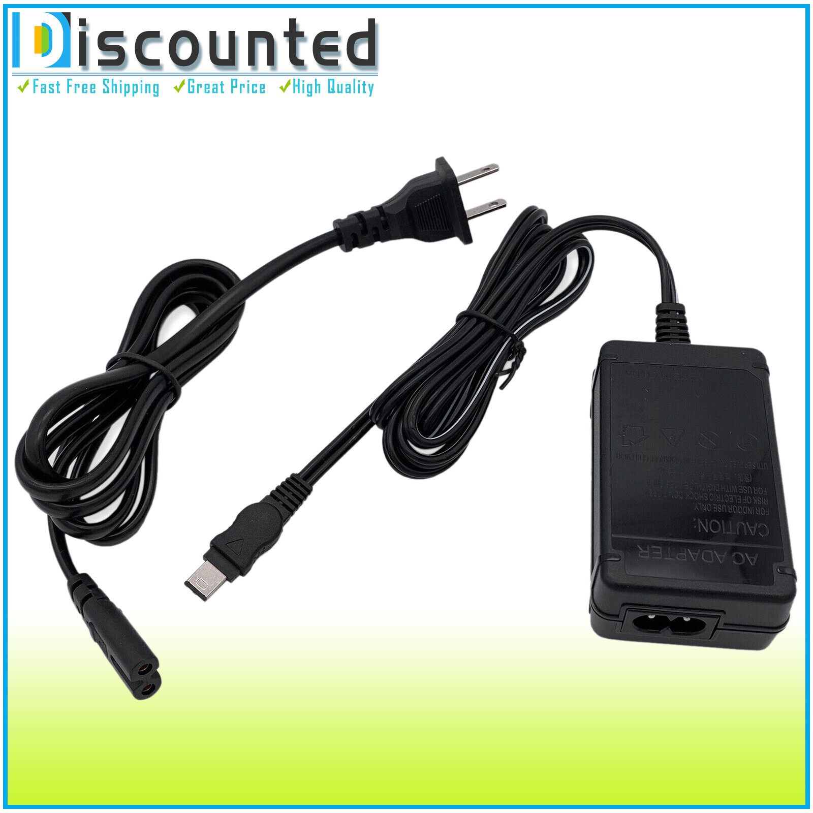 AC Power Adapter Charger For Sony HandyCam CCD-TRV128 CCD-TRV138 AC-L15 8.4V