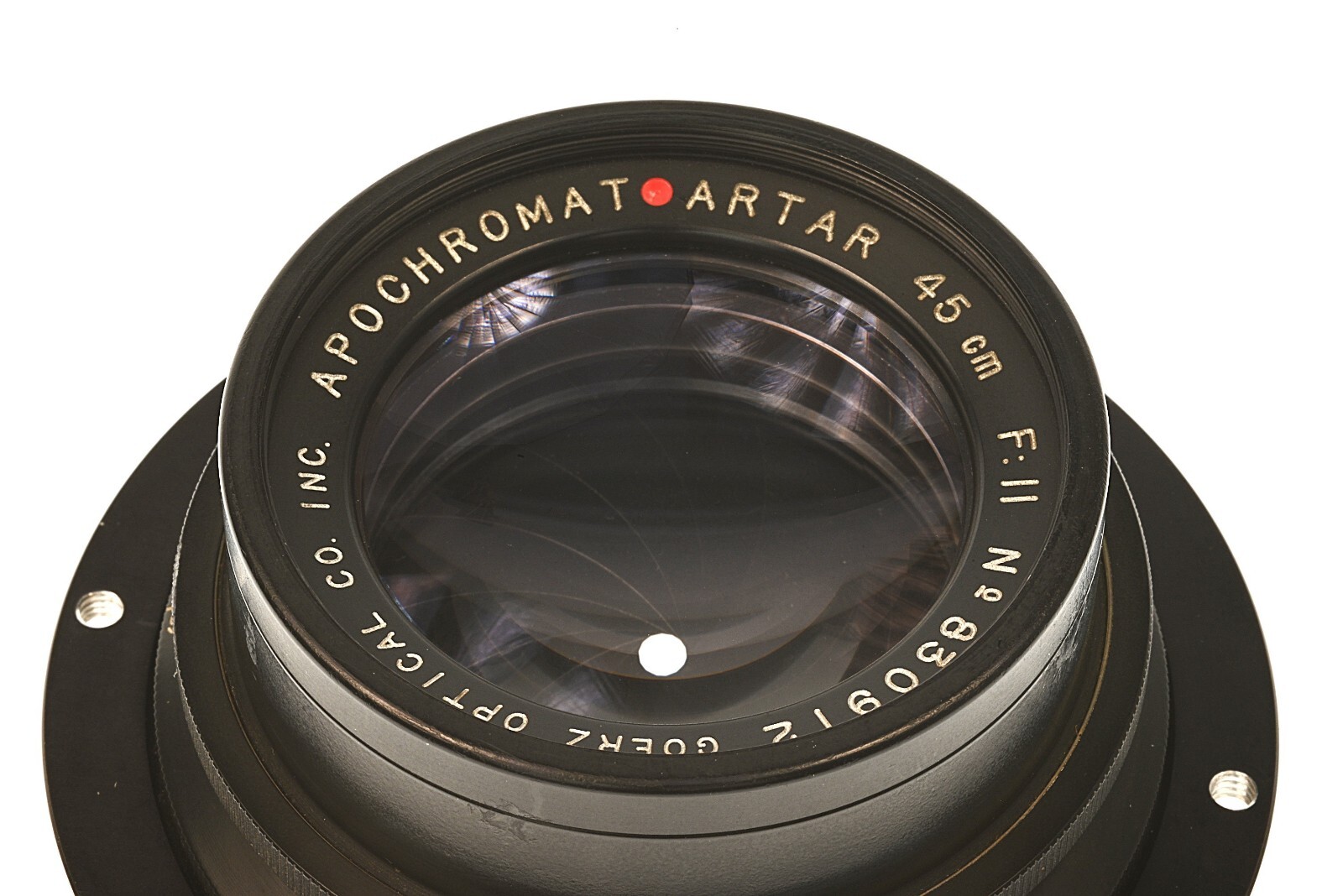 GOERZ APO ARTAR RED DOT 45cm F/11 – ALUMINUM BARREL – LN