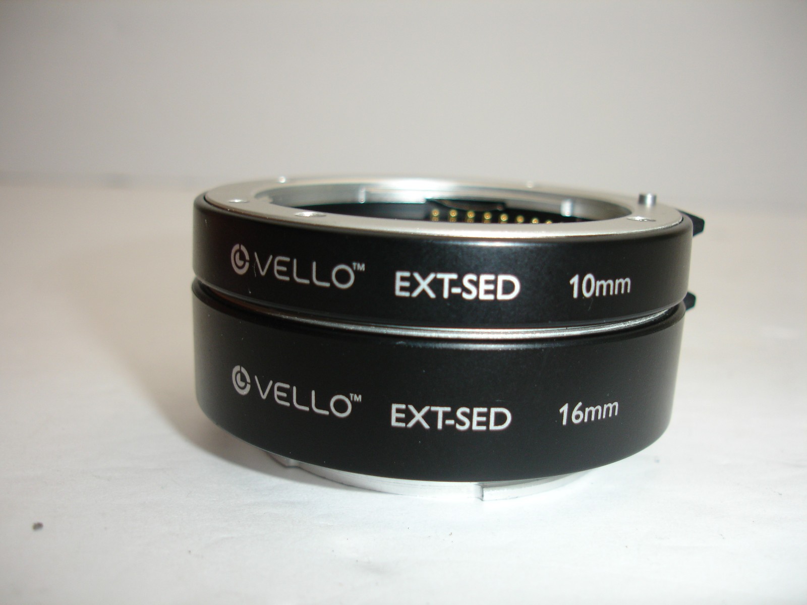 VELLO EXT-SFED Auto Focus Macro Extension Tube Adapter Rings for Sony E-Mount