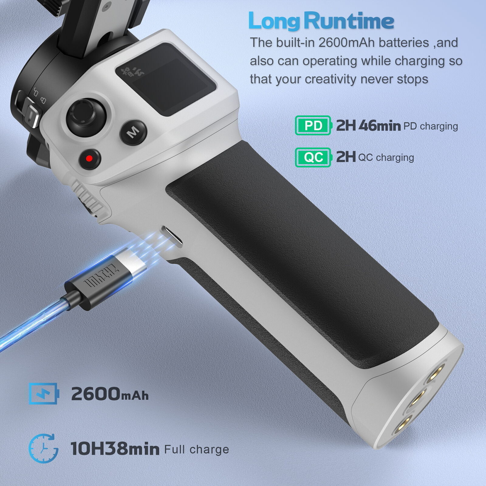 ZHIYUN Cinepeer WEEBILL 3E Handheld 3-Axis Gimbal Stabilizer for DSLR Cameras