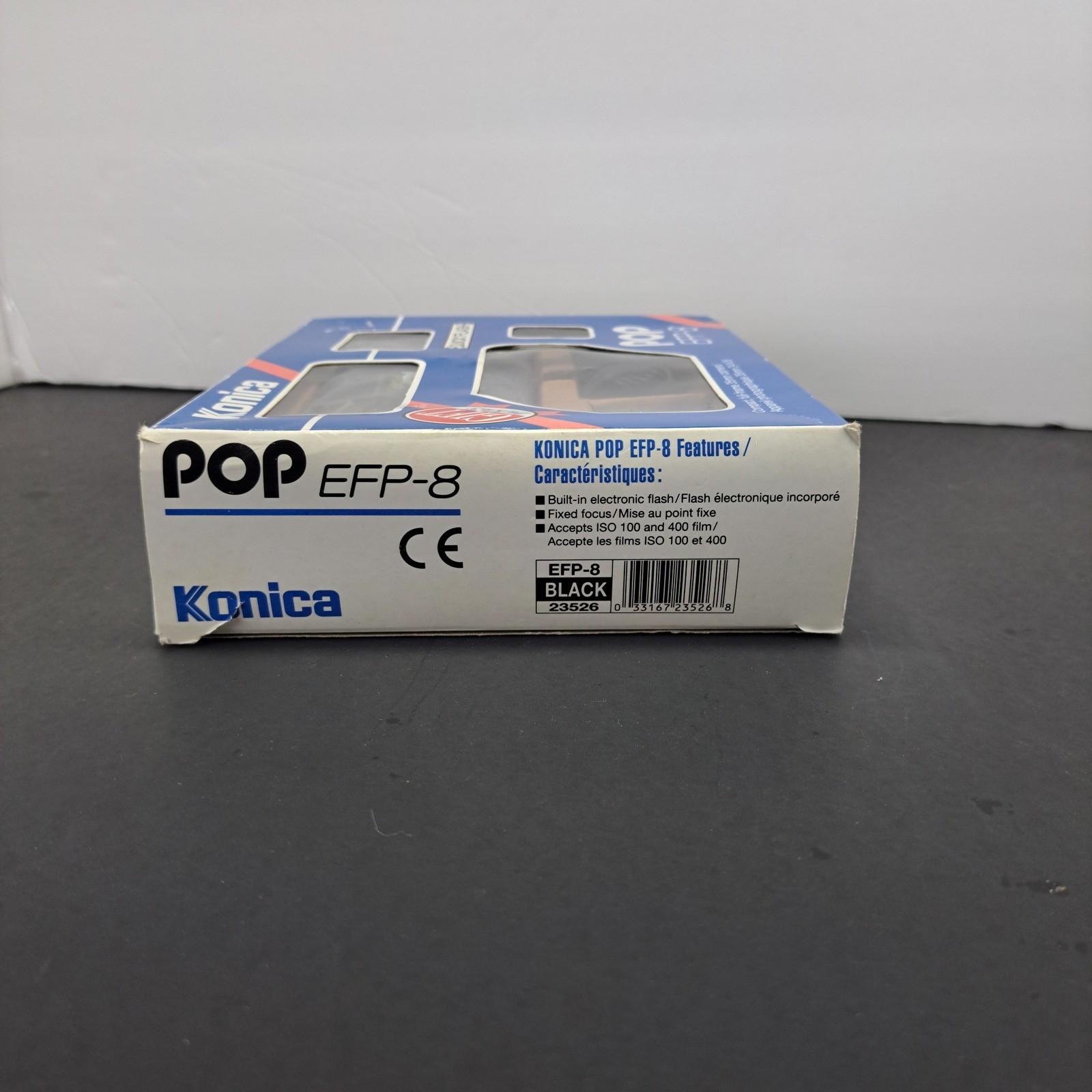 MINT KONICA POP EFP-8 35mm Film Camera Gift Set-New Old Stock NOS Boxed Kit