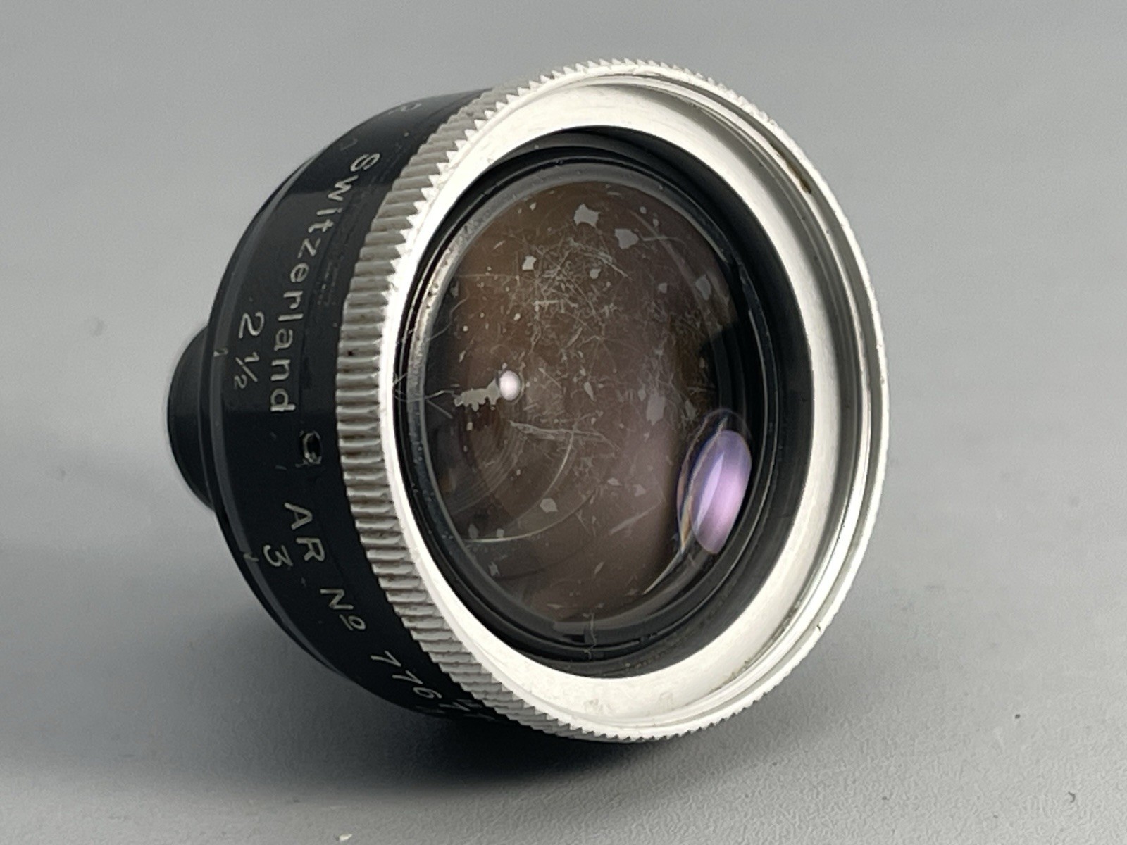 Hyper Kern Paillard 0,5x AR Wide Angle Auxiliary Lens for Bolex 8mm Cine D Mount