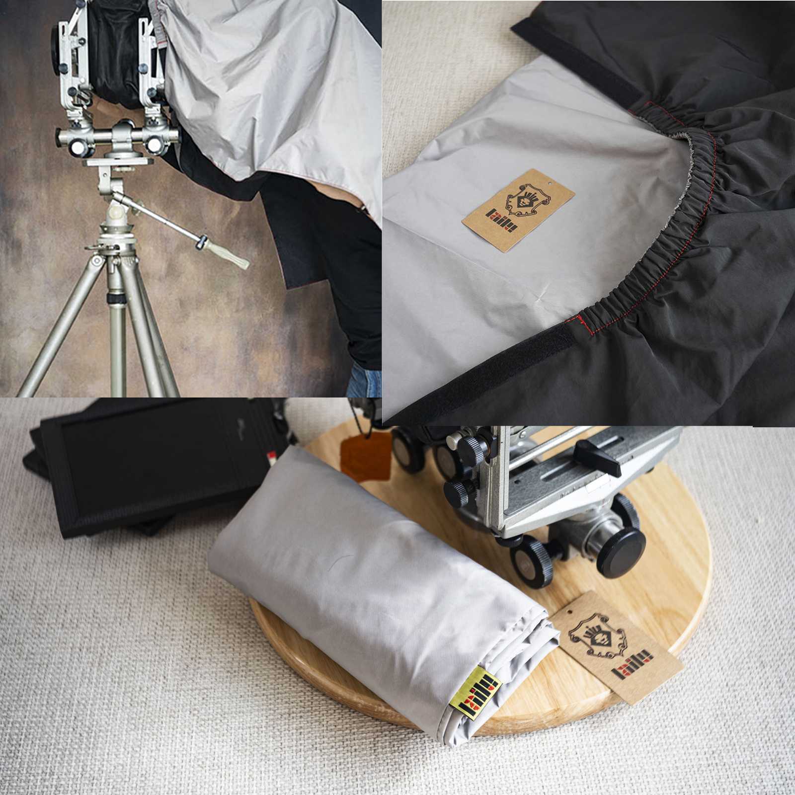 Professional Shade Dark Cloth Focusing Hood For 4×5 Large Format Camera Wrapping
