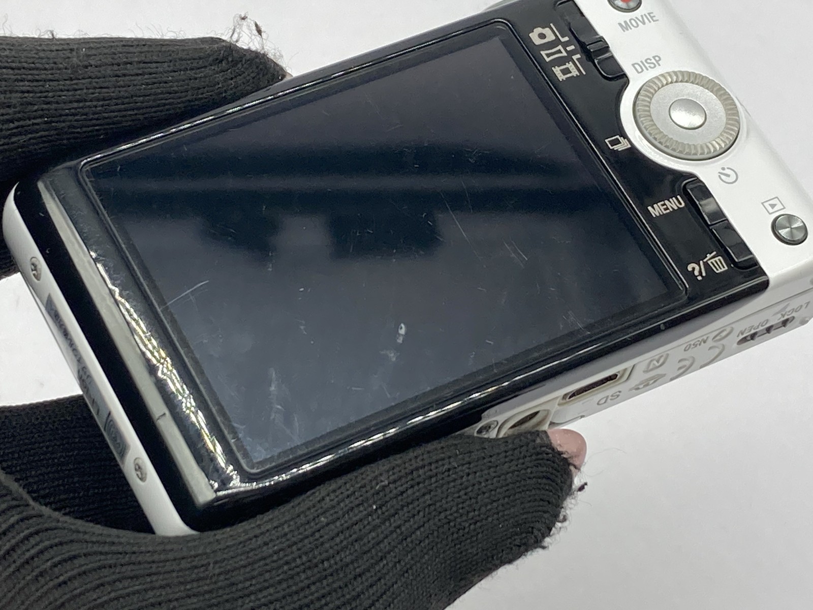 English OK Excellent SONY Cyber-shot DSC-WX100 gray Digital Camera 2877