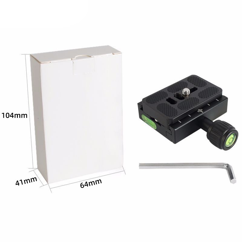 Camera Tripod Quick Release Plate Mount QR Head Adapter For Arca Swiss Camera a