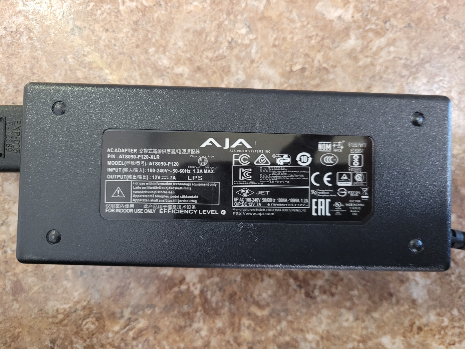 AJA KI-PRO-R0 HD/SD Portable Video Recorder Base Unit w/ Power adapter