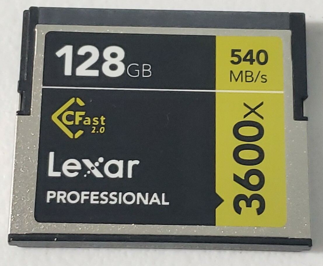 Lexar 128GB Professional 3600x CFast 2.0