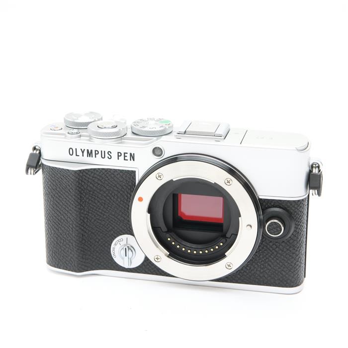 Olympus PEN E-P7 Silver Mirrorless Camera Body Shutter Count 2903