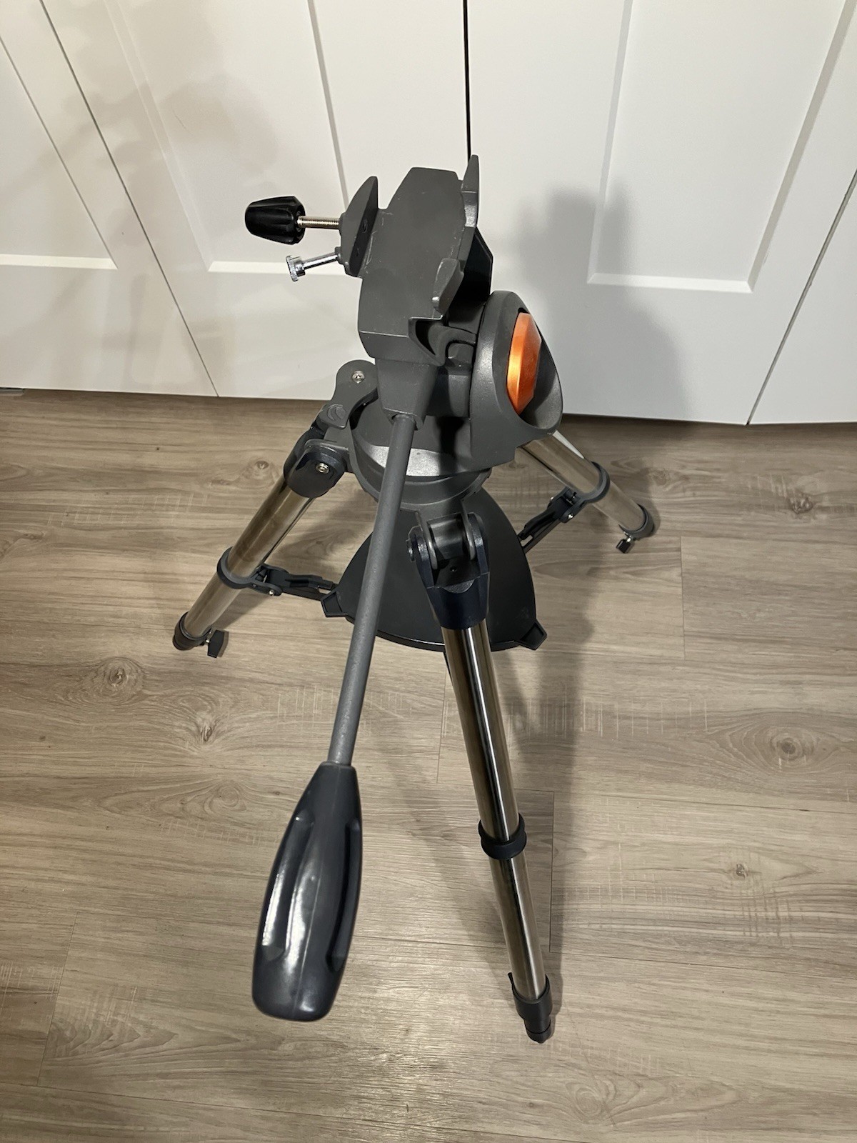 Celestron CG-3 Tripod & Accessory Plate for AstroMaster Telescope Panning Handle