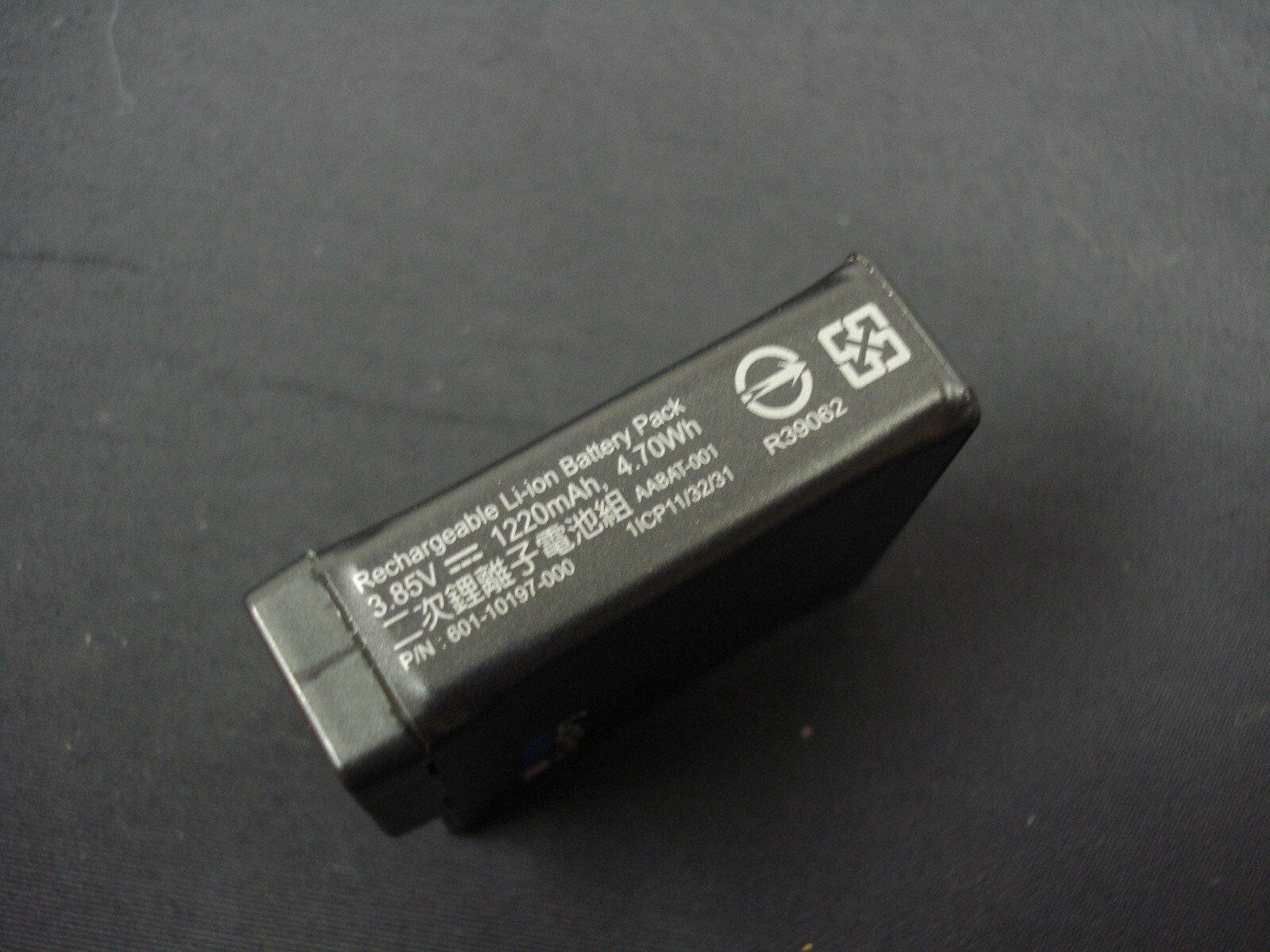 Original GoPro Rechargeable Battery AABAT-001 for HERO5 & HERO6 & HERO7 1220 mAh