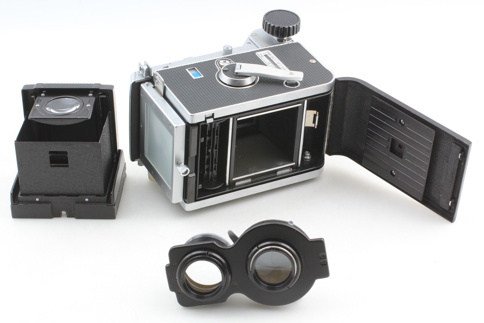 [Near MINT] Mamiya C33 Pro TLR 6×6 Film Camera Sekor 105mm f3.5 Lens From JAPAN