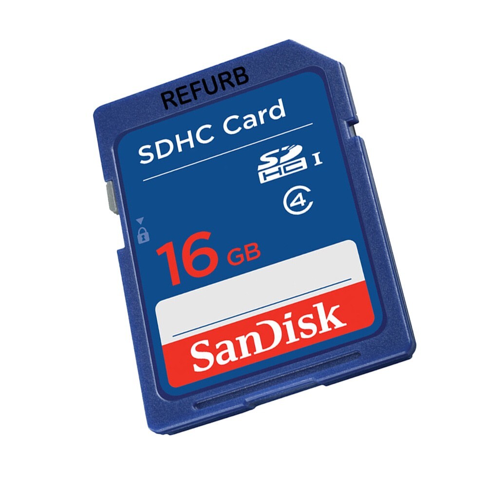 SanDisk 16GB Class 4 SDHC Memory Card – SDSDB-016G-B35