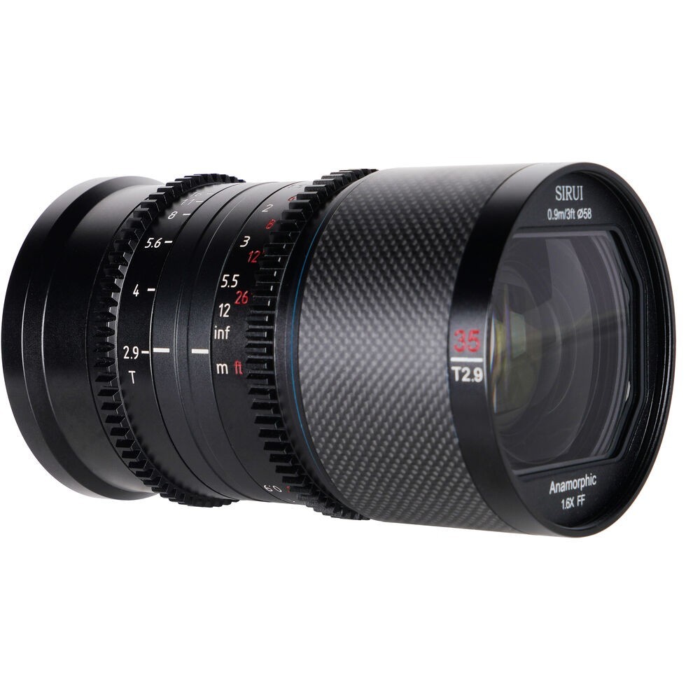 SIRUI Saturn 35mm T2.9 1.6X Full Frame Anamorphic Lens (Neutral Flare) (L Mount)