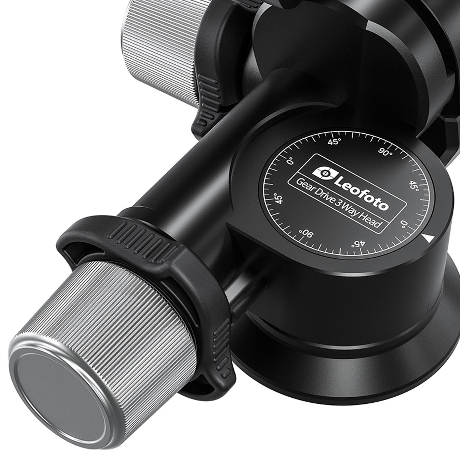 Leofoto GW-01 3-Way Tripod Head Ball Head with Plate /Arca Swiss