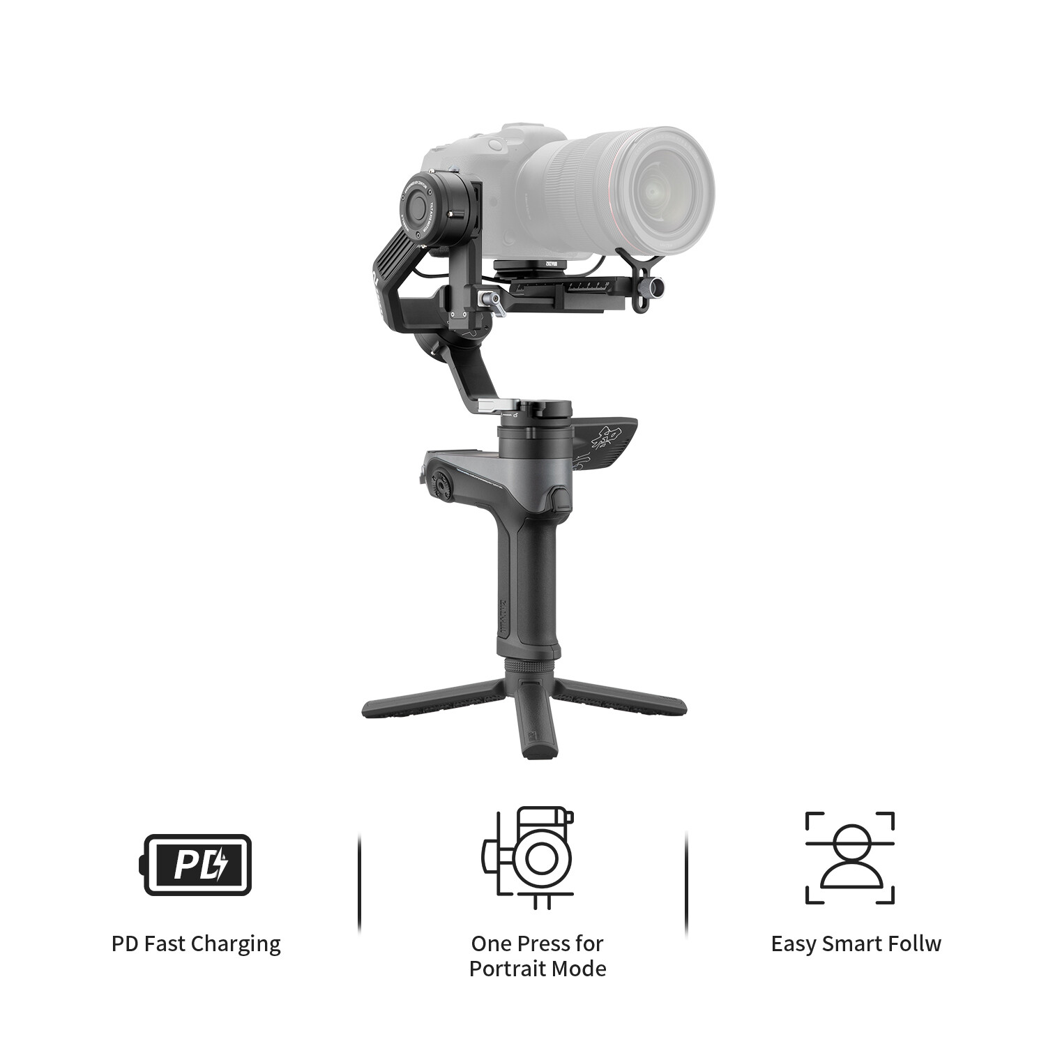 ZHIYUN Weebill 2, 3-Axis Handheld Gimbal stabilizer For Mirrorless Cameras DSLR