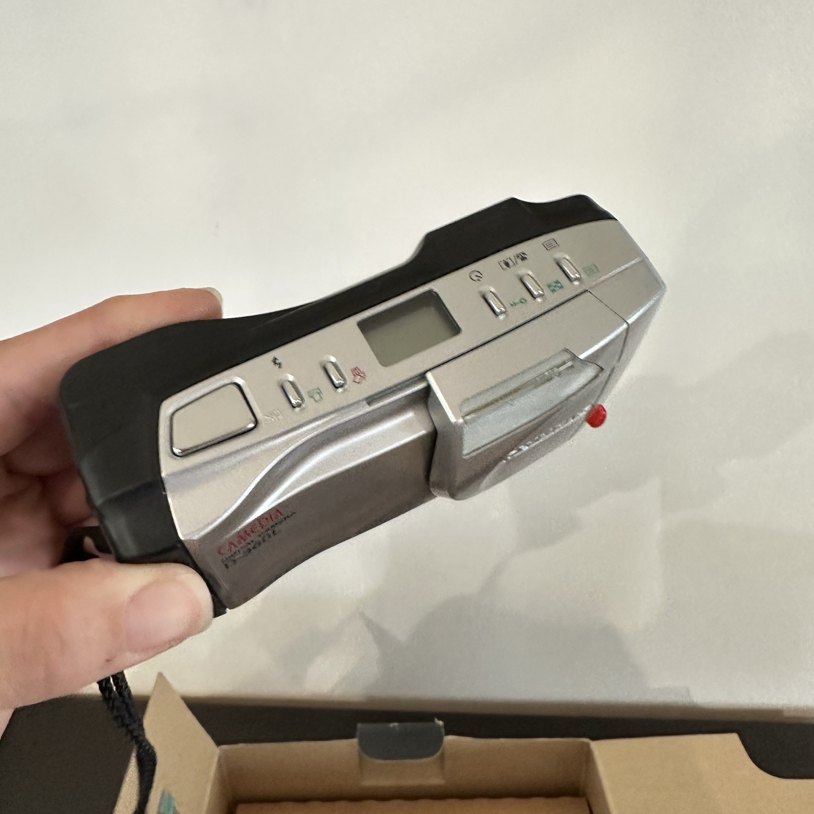 EUC Olympus Digital Camera Filmless D-360L 1.3 Megapixel Silver Tested
