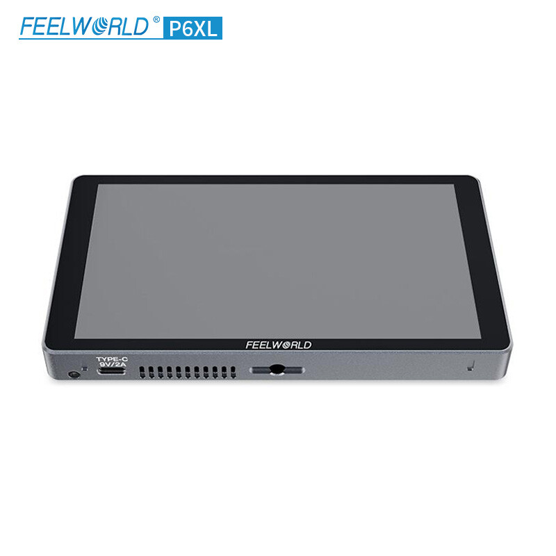 FEELWORLD P6XL 6-inch 4K Touch DSLR Video Monitor with Built-in Battery Portable