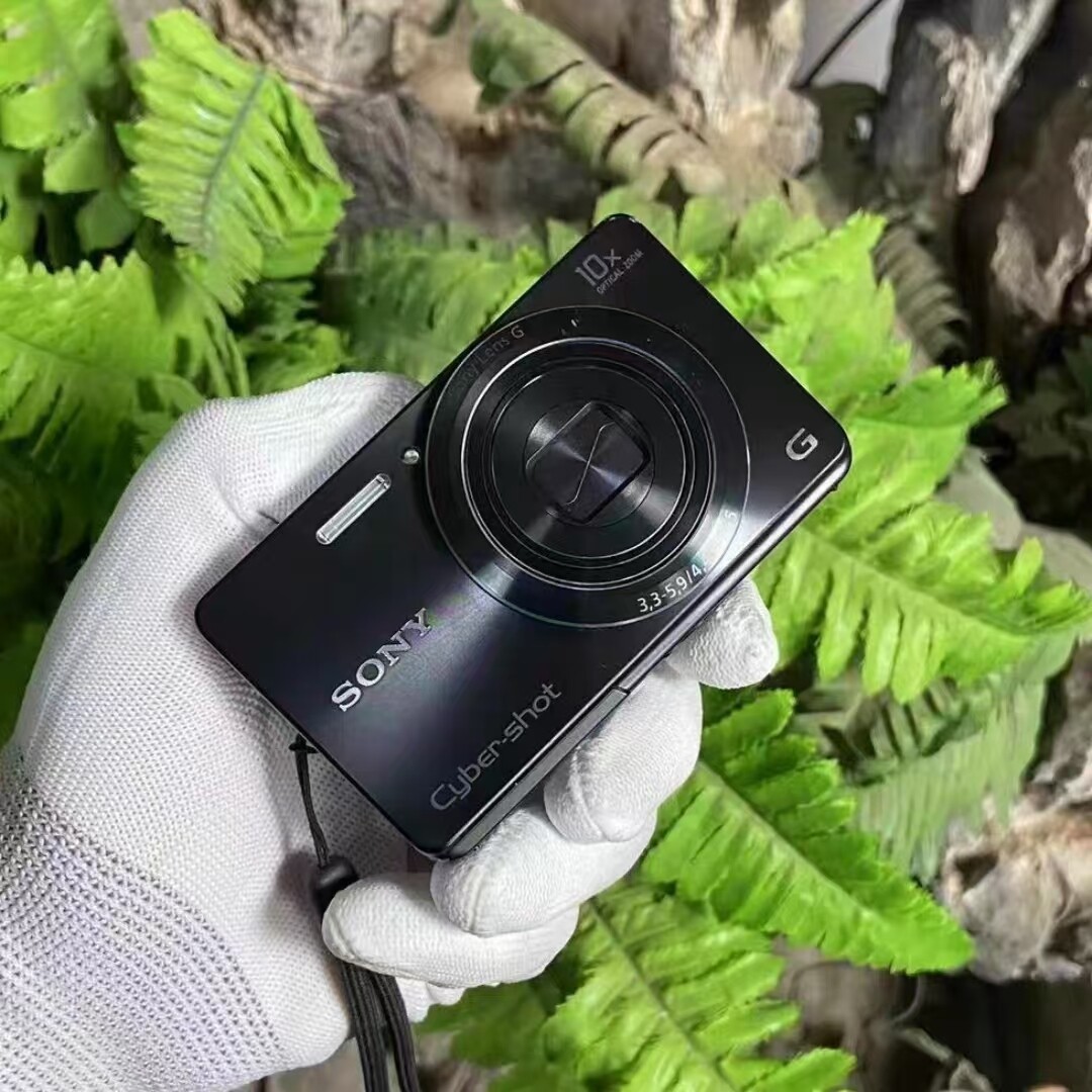 Sony Cyber-shot DSC-W690 16.1MP CCD Vintage Digital Camera – 100% Working-Black