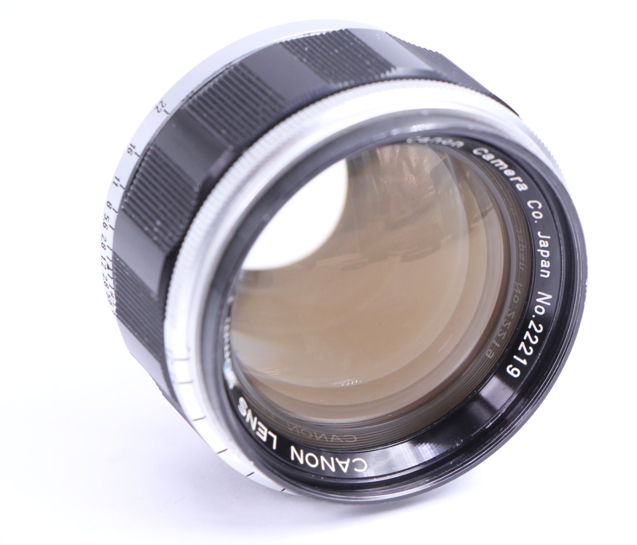 Canon 50mm f1.2 Japan Standard bright m39 Lens Leica mount Ltm 50/1.2 Read Haze