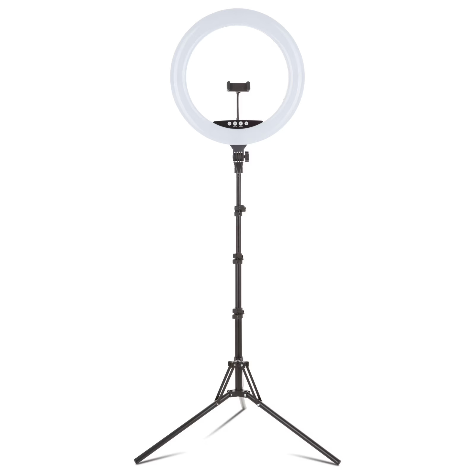 Vivitar 18″ LED RGB Ring Light with Tripod, Phone Holder USB Charging Ports