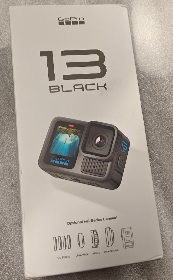 GoPro HERO13 Black – Waterproof Action Camera with 5.3K60 Video, 27MP Photo
