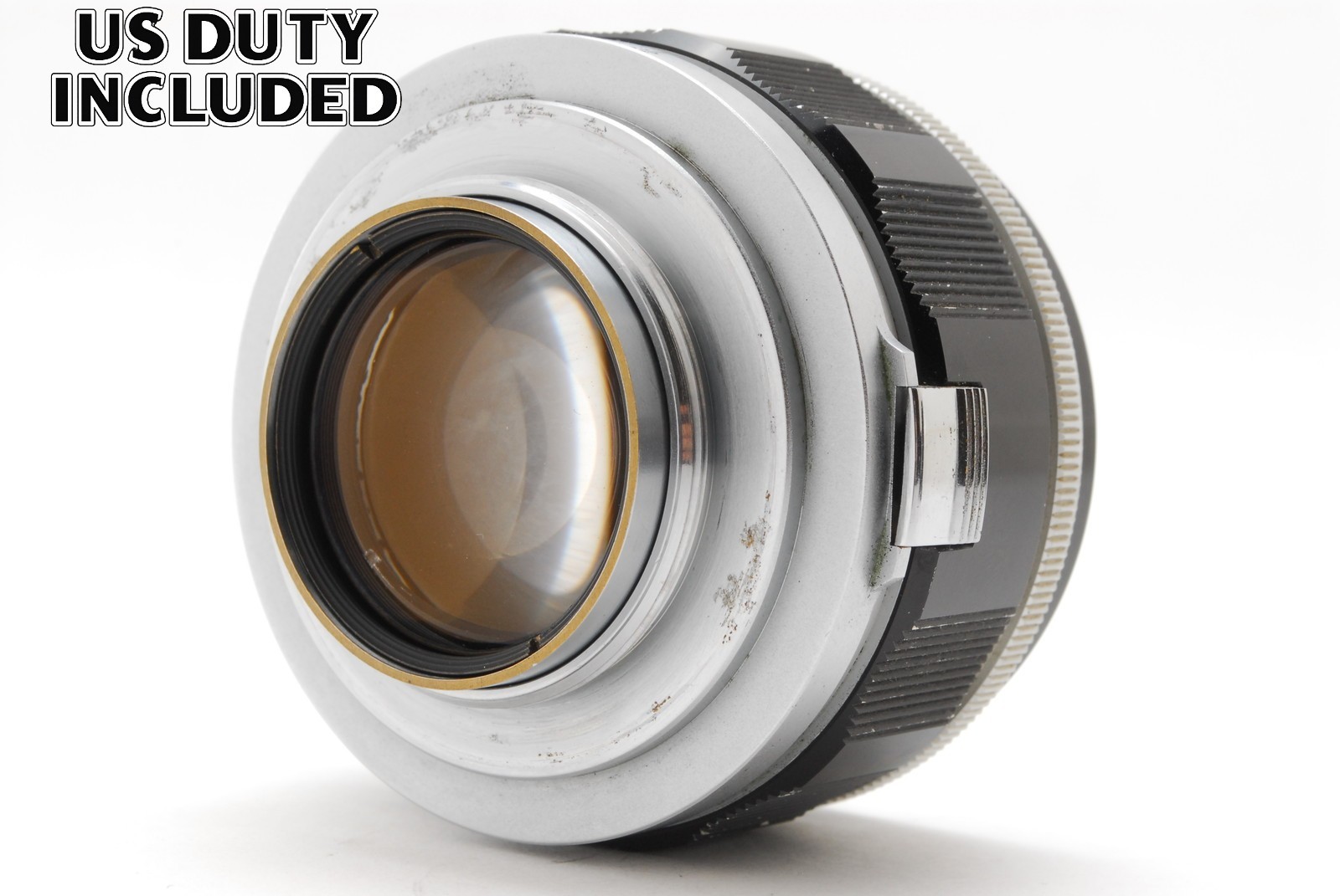 [Exc+5] Canon 50mm F/1.2 F1.2 Lens LTM L39 Leica Screw Mount w/ Case From JAPAN