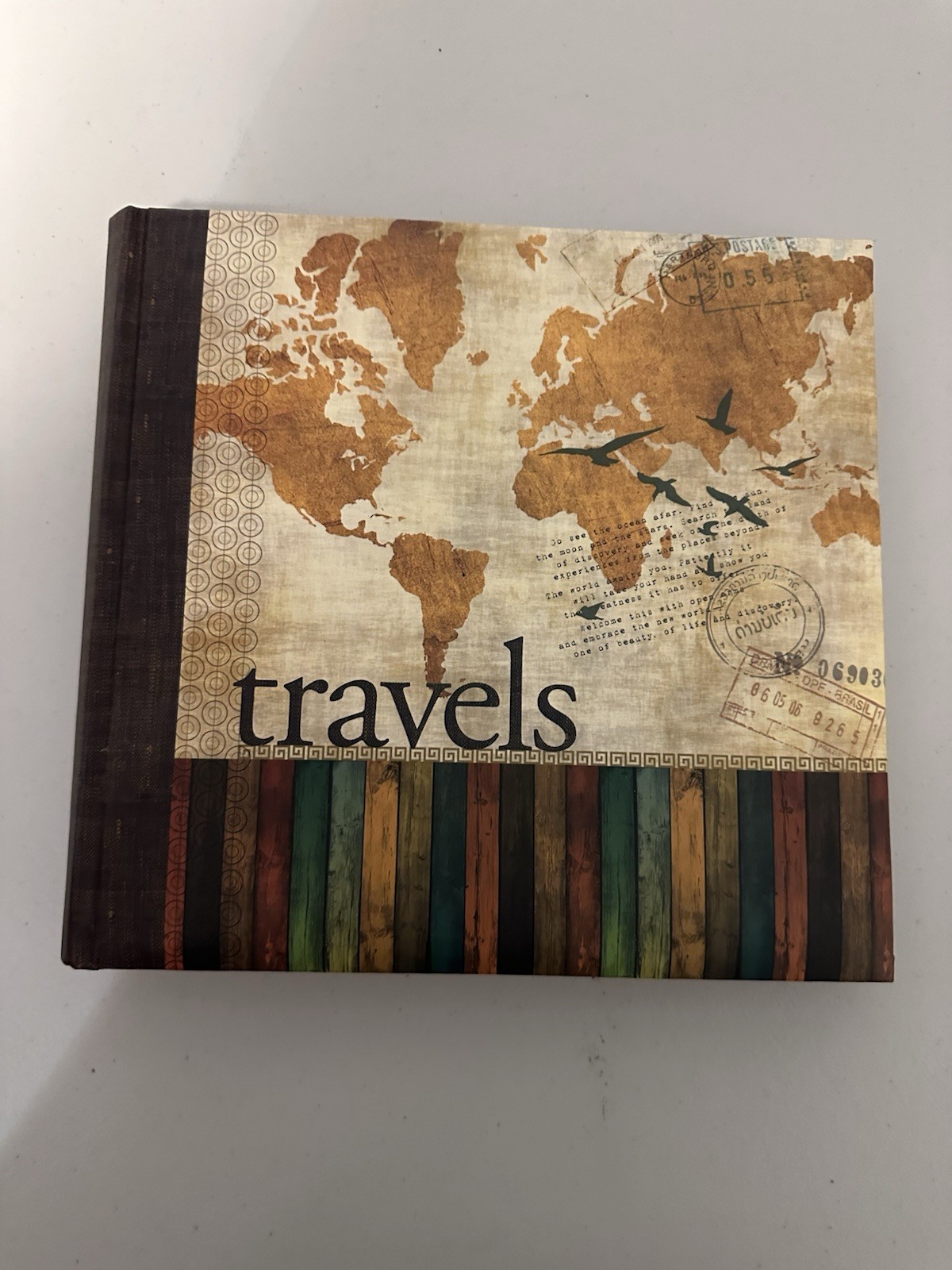 Travel Photo Album Holds 160 4×6 Pictures
