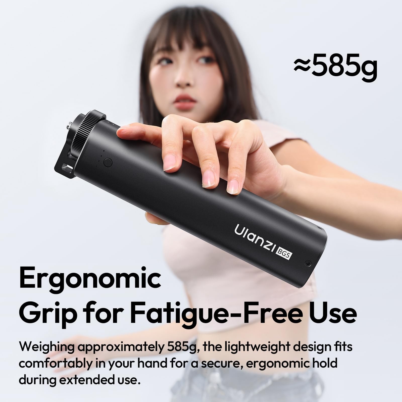 ULANZI BG5 Camera Battery Grip & 92.16Wh Portable Power Bank — 100W PD Fast Char