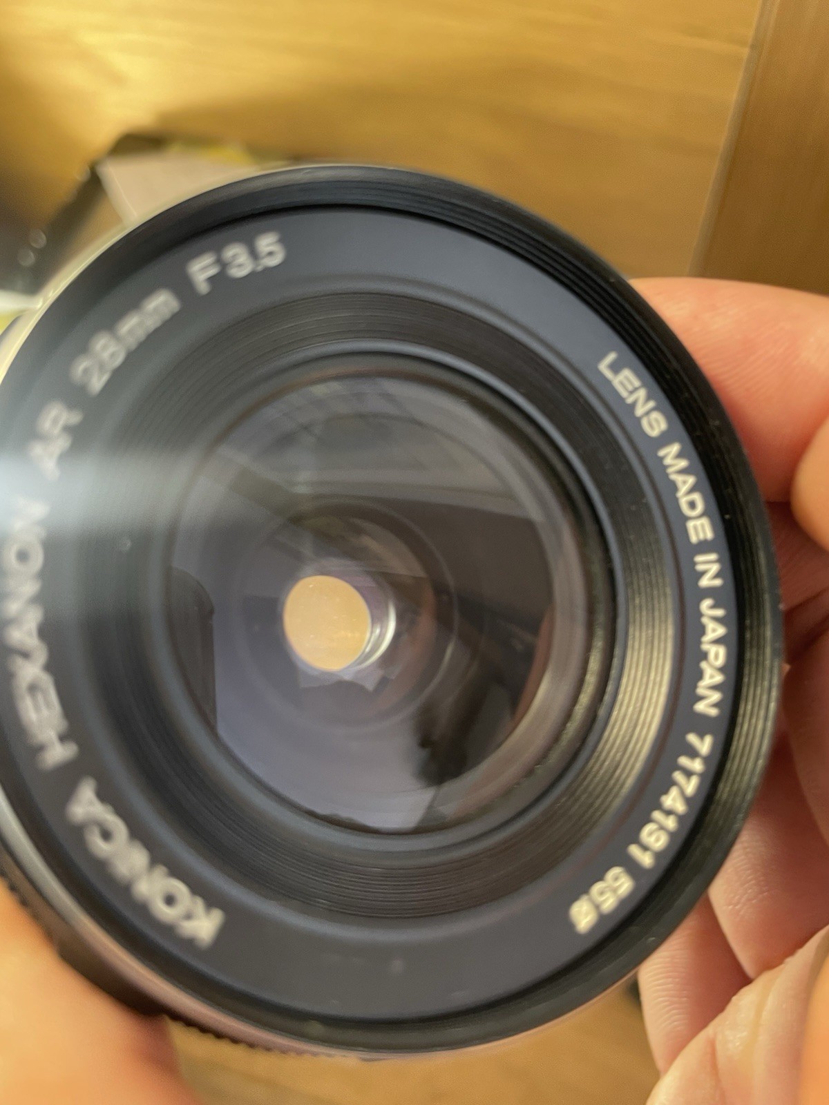 *Mint* Konica Zoom Hexanon AR 35-70mm F/4 w/ Exc+5 Hexanon AR 28mm F/3.5 Lens