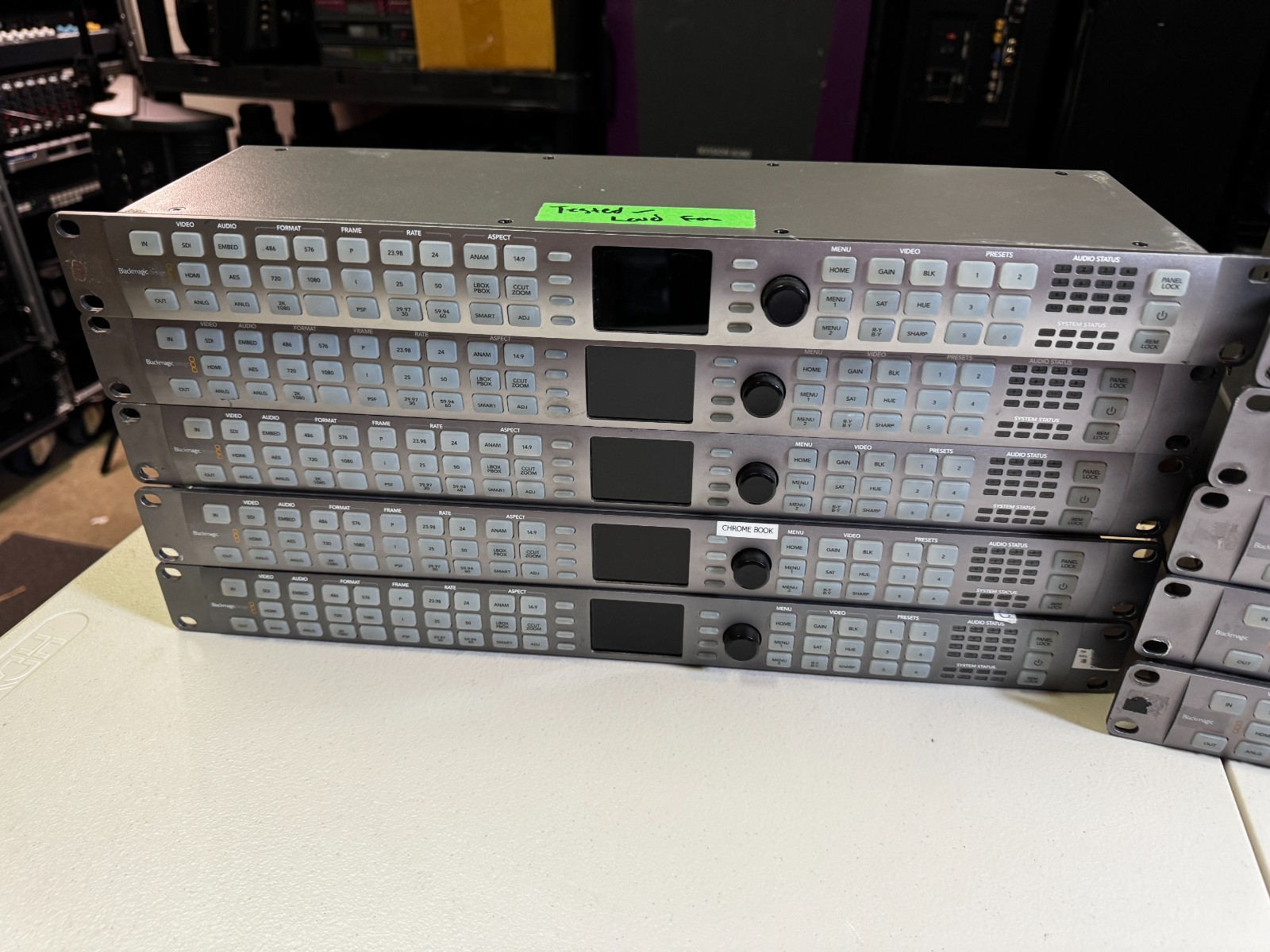 Blackmagic Teranex 2D Processor Broadcast SDI HDMI 3G Converter Test Generator