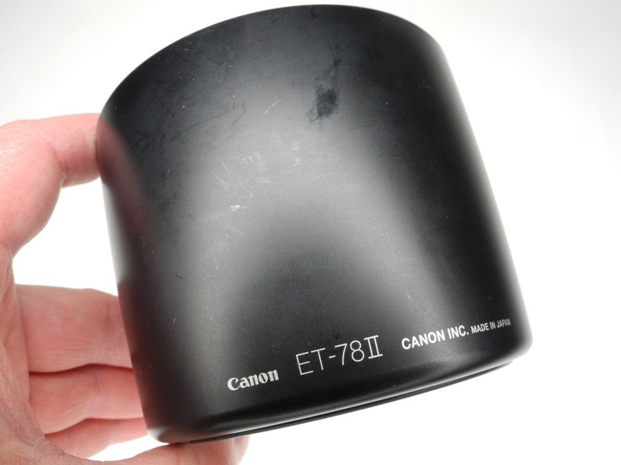Canon ET-78II Camera Lens Hood For EF 180mm f/3.5 L USM / 135mm f/2 L USM (72mm)