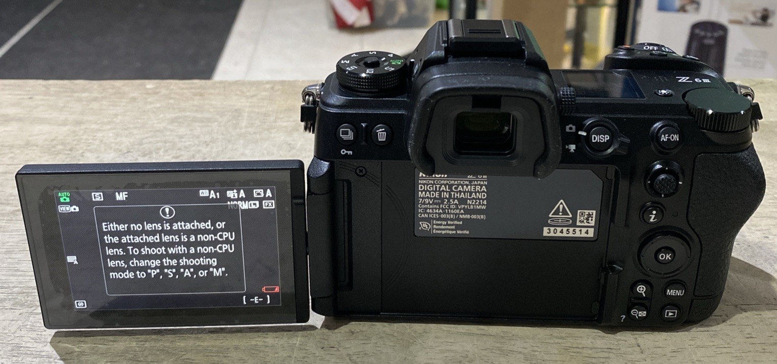 Nikon Z 6III Mirrorless Camera 24.5MP Body W/ 2 Batteries & Charger