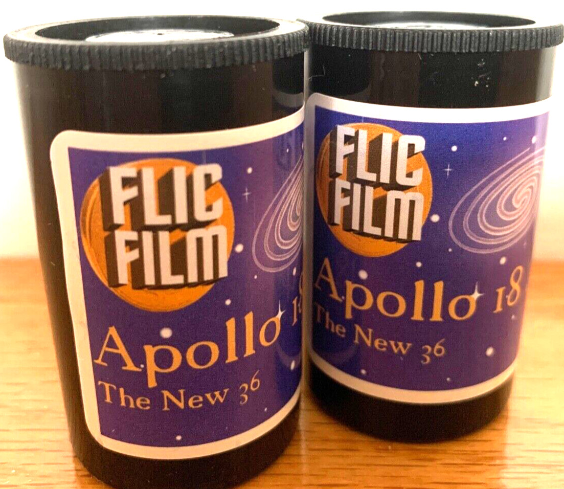 Flic Film Apollo 18 (2-PACK)400 ISO Color Negative 35mm 18 exp for 36 half frame
