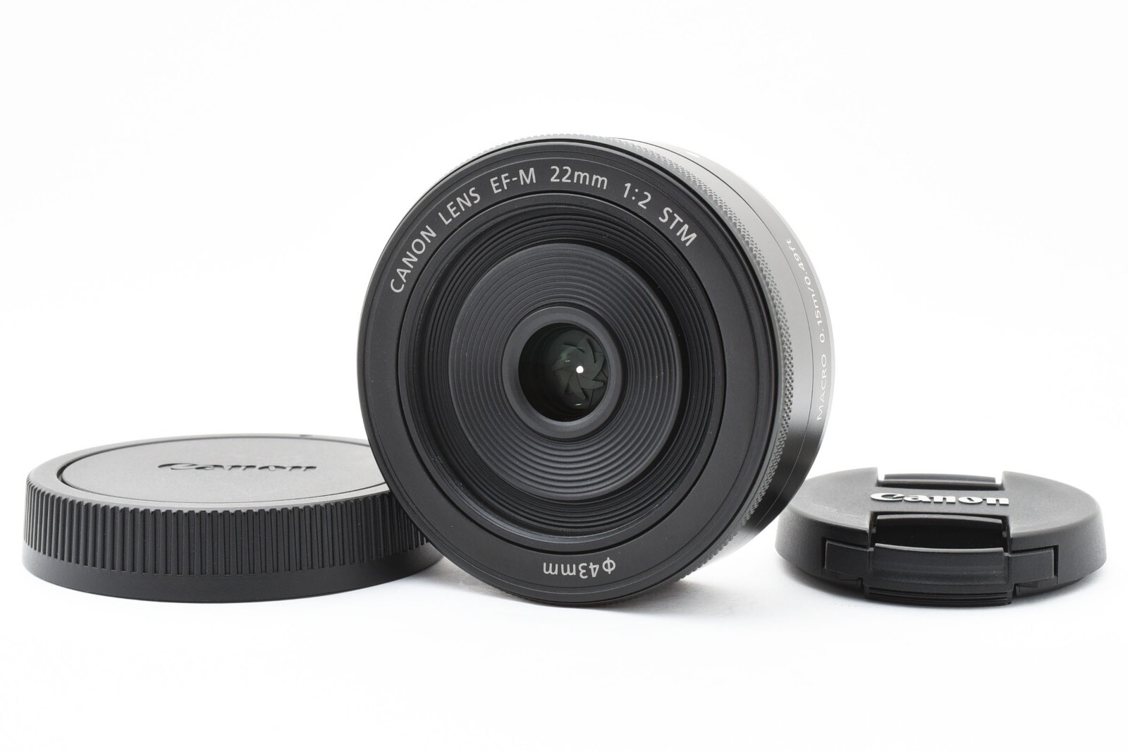 [Near Mint] Canon EF-M 22mm f/2 STM AF Lens for EOS EF-M Mount Black #KMA