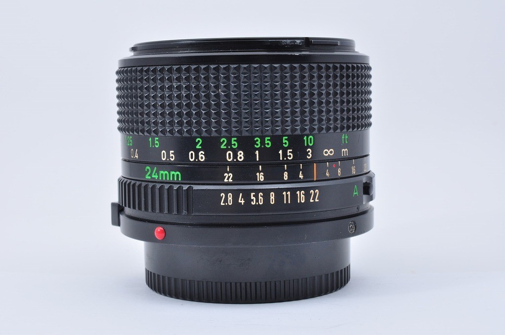 Canon New FD 24mm f/2.8 Wide Angle MF Lens for FD Mount From Japan