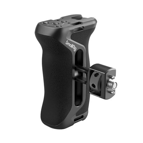 Ergonomic Side Handle with Adjustable Mounting Points & Dual Locating Screws