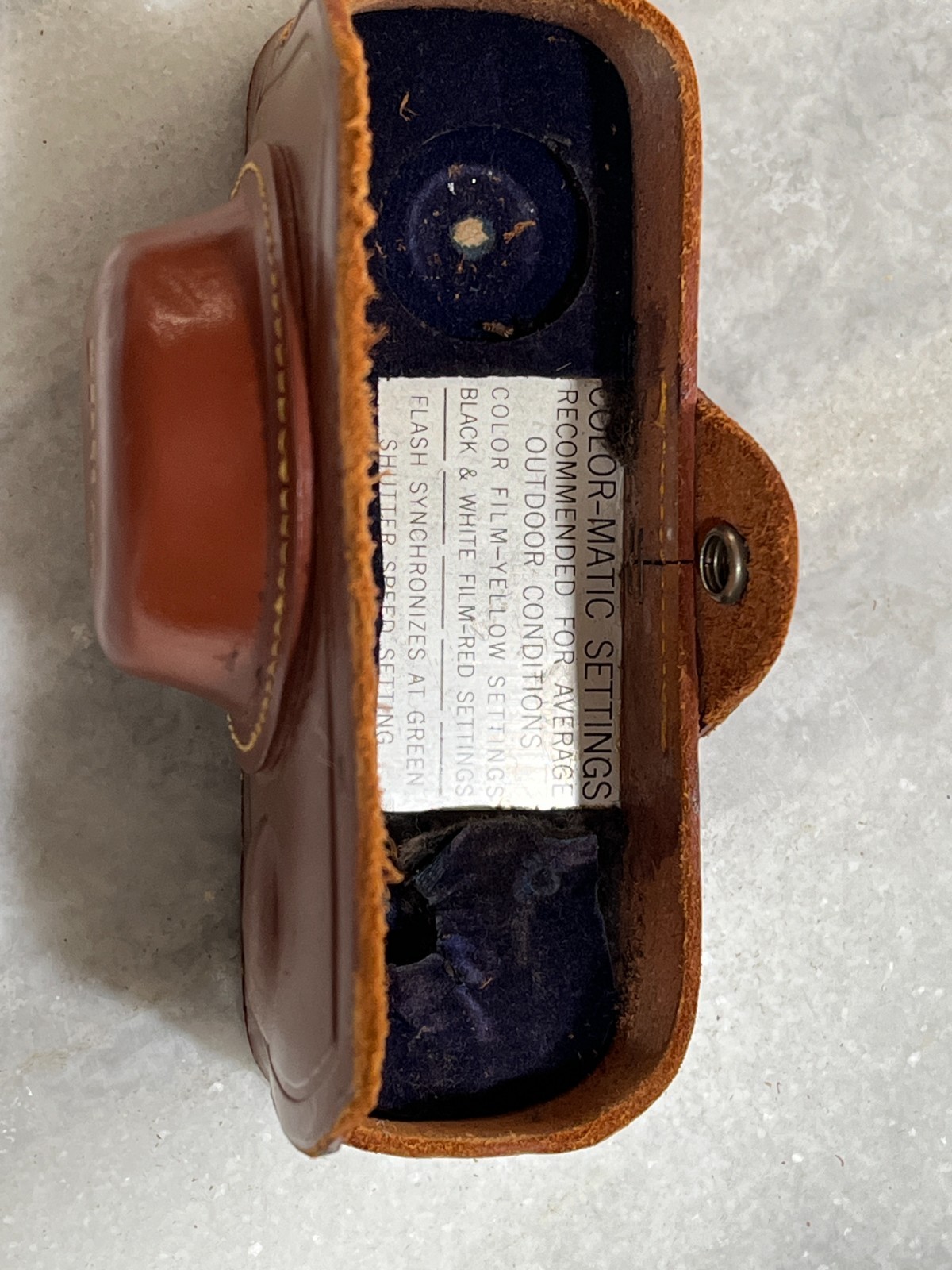 VINTAGE Argus C3 BRICK 35mm CAMERA f/3.5 50mm Lens Leather Case –
