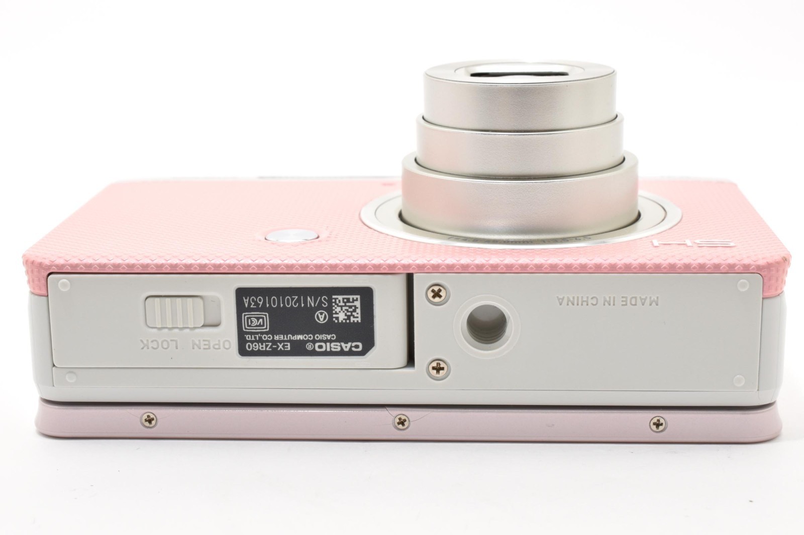 CASIO EXILIM HIGH SPEED EX-ZR60 Pink Digital Camera [Excellent+++++] from Japan