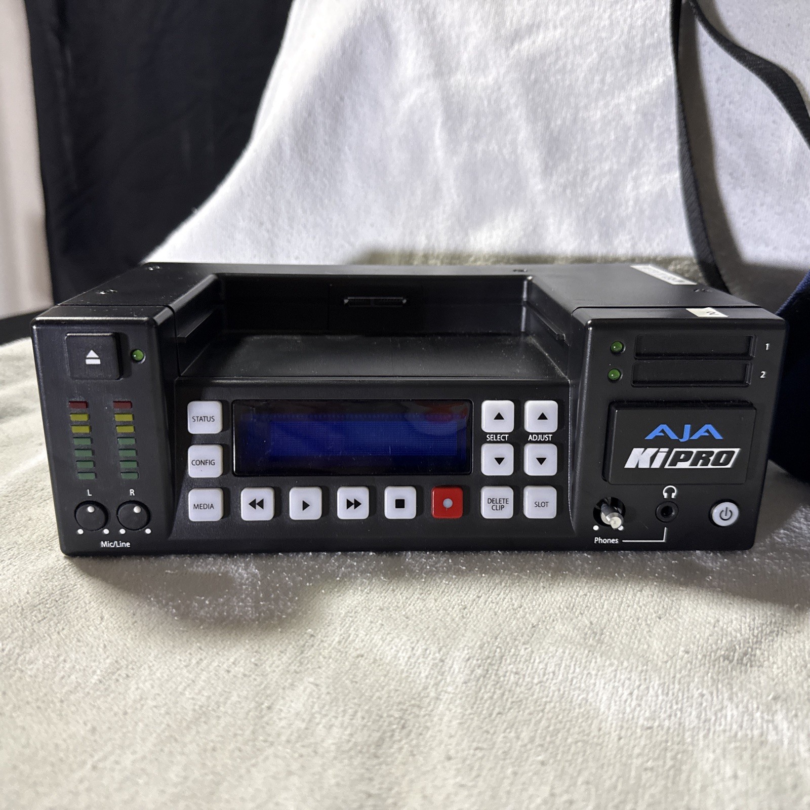 Aja Ki Pro HD/SD Video Recorder and Player with AC Power Adapter & Carrying Case