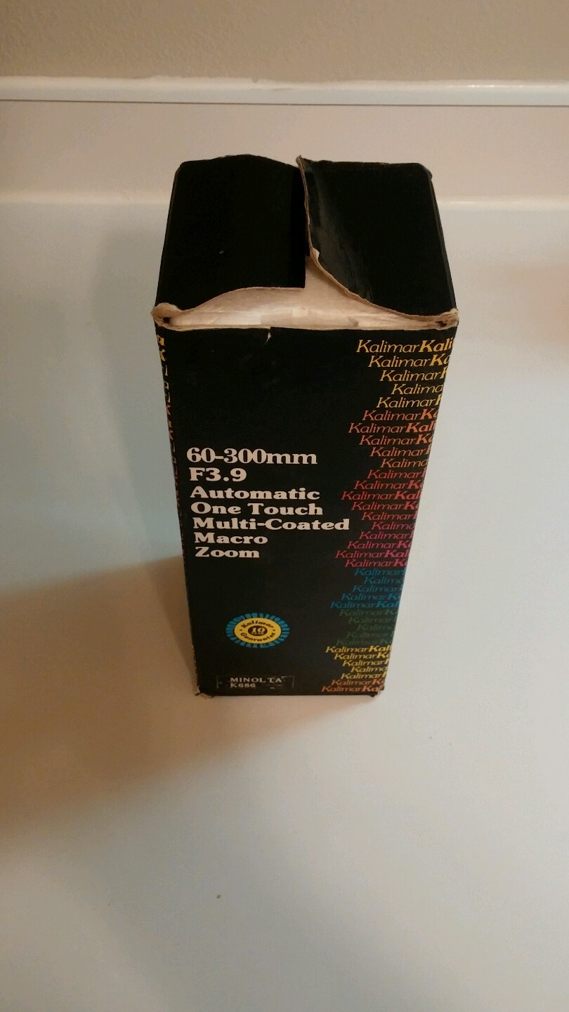 KALIMAR 60-300mm f3.9 MC ZOOM LENS