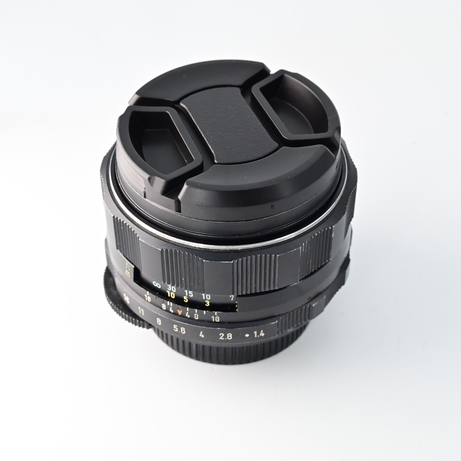 Asahi Pentax Super Takumar 50mm f1.4 Front Lens Cap + Rear Lens Cap Cover Set