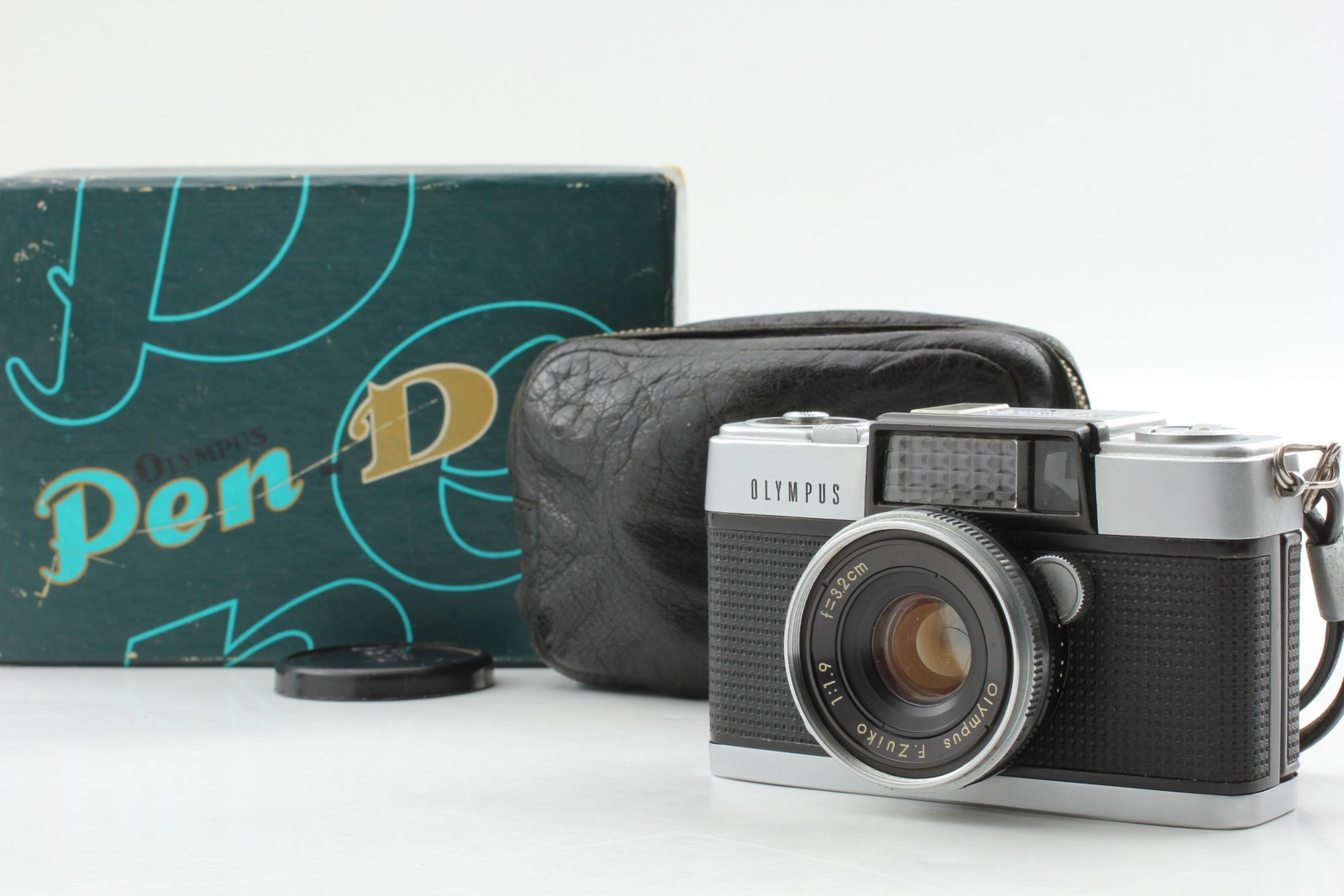 [NEAR MINT] Olympus Pen D 35mm Half Frame Film Camera From JAPAN