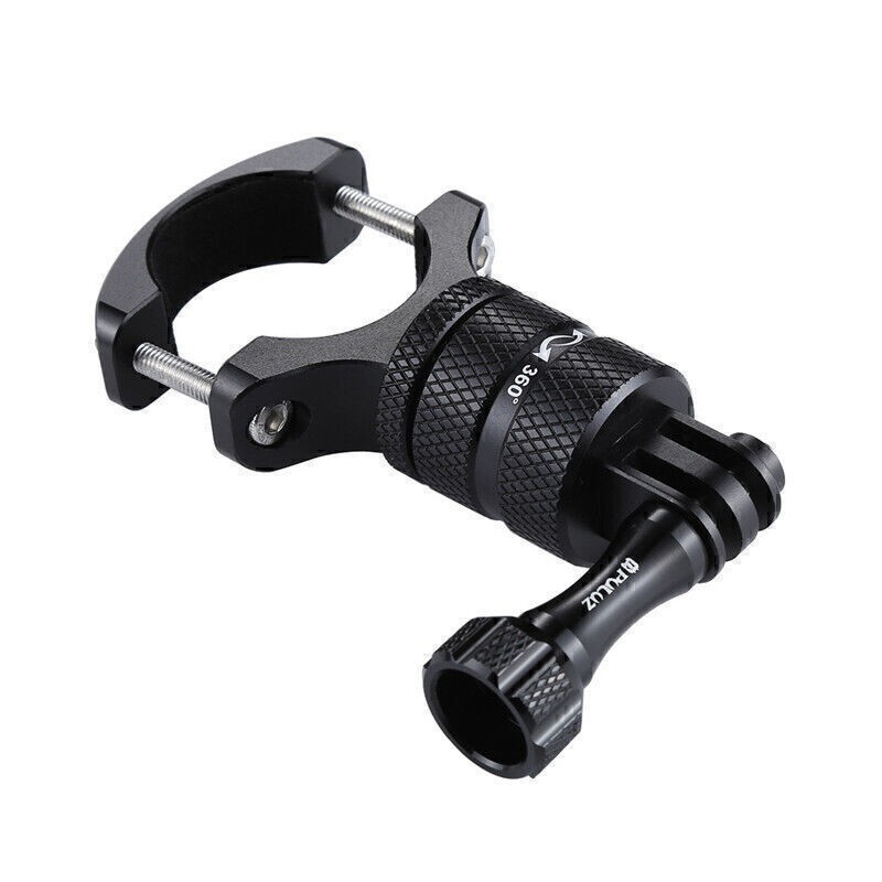 Bike Aluminum Handlebar Adapter Mount With Screw For GoPro HERO 9/8/7 Black/Max