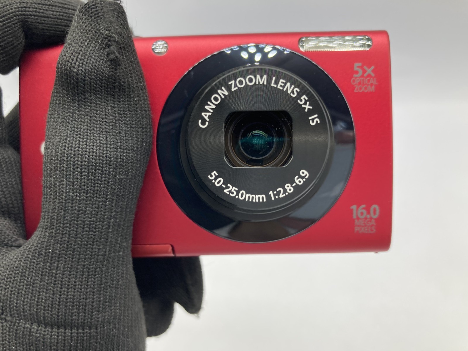 N MINT Canon PowerShot A3400 IS 16.0MP Digital Camera red 2007