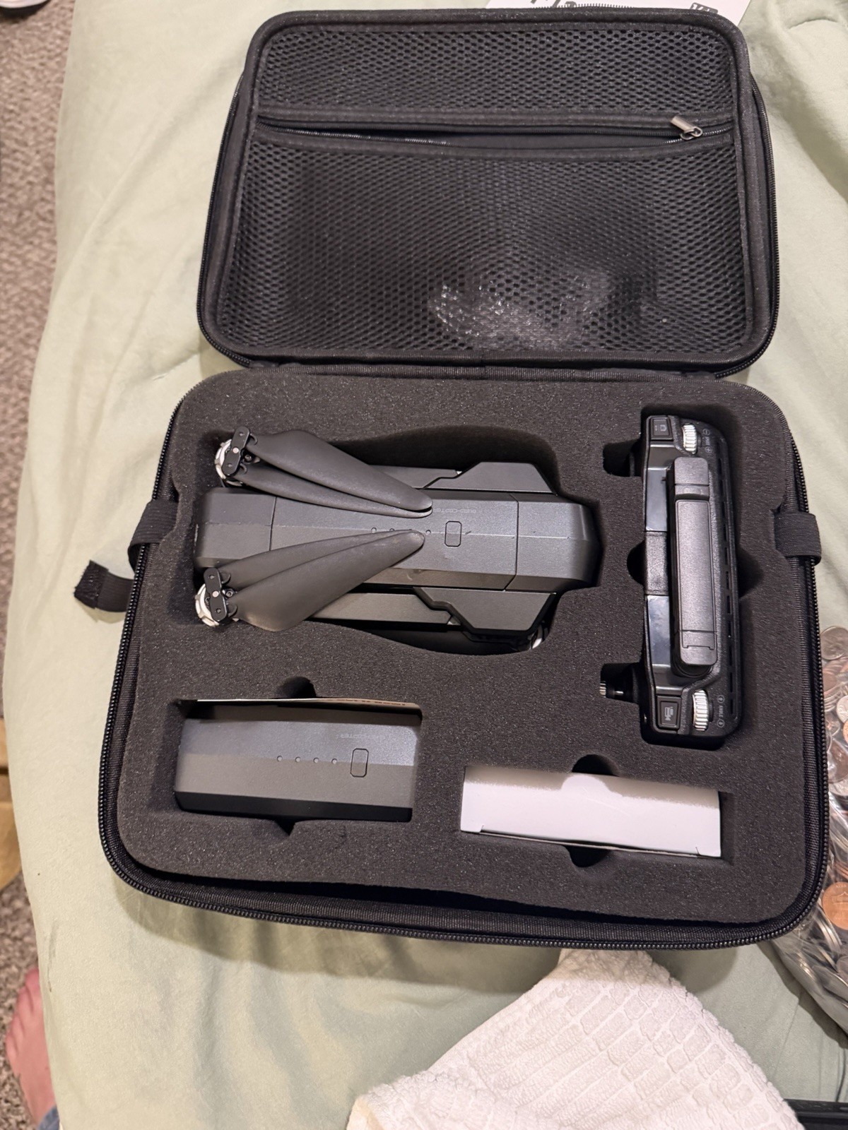Ruko F11PRO GPS Folding Drone Kit w/ Remote Control, Batteries & Case