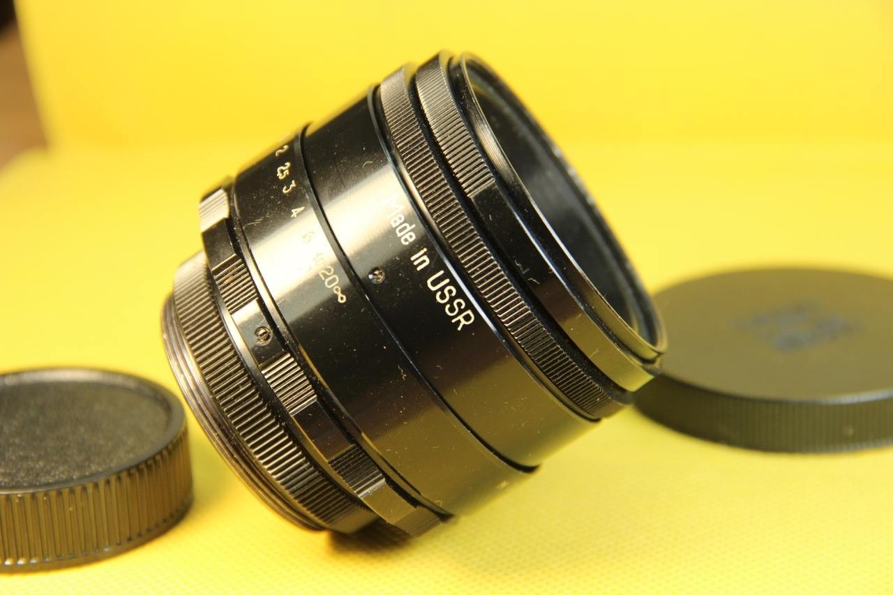 Helios 44-2 58mm f2 KMZ Vintage Lens Swirly Bokeh Manual Focus M42 Mount