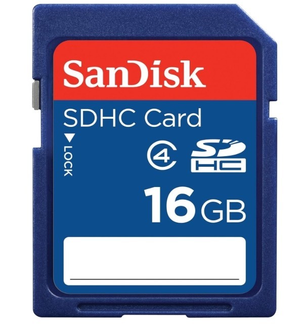 SanDisk Flash 16 GB SDHC Flash Memory Card SDSDB-016G (Label May Change)