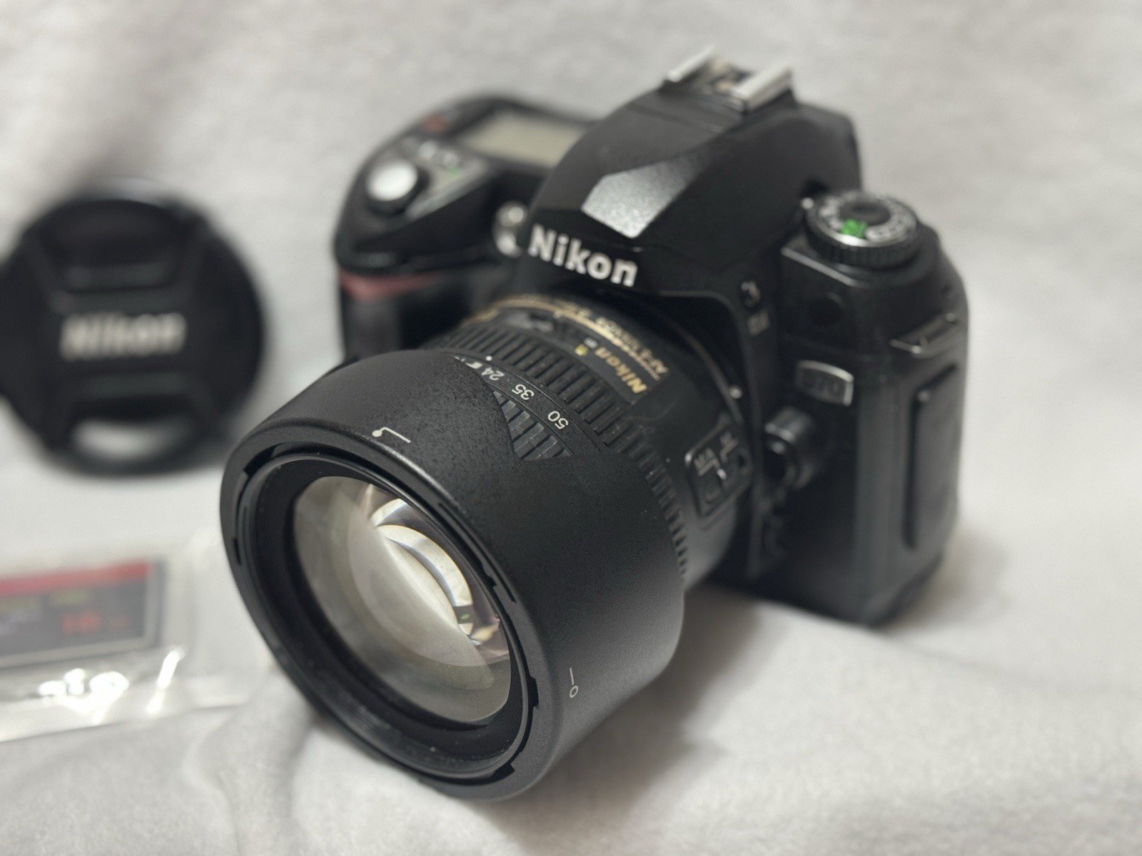 Nikon D70 DSLR Camera w/ 18-70mm Lens, Charger & Battery, 16GB CF